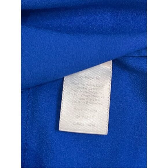 Talbots women’s bundle lot size medium short sleeve blouse blue - Picture 8 of 13